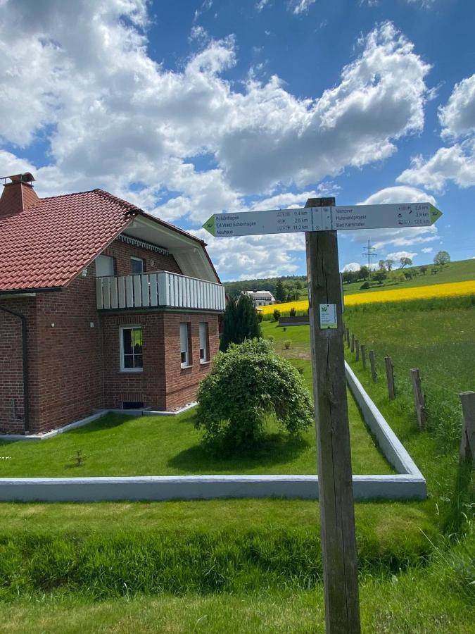 Ferienwohnung Naturblick Schönhagen エクステリア 写真